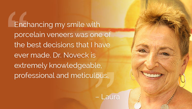 Laura Cosmetic Patient Porcelain Veneers Testimonial